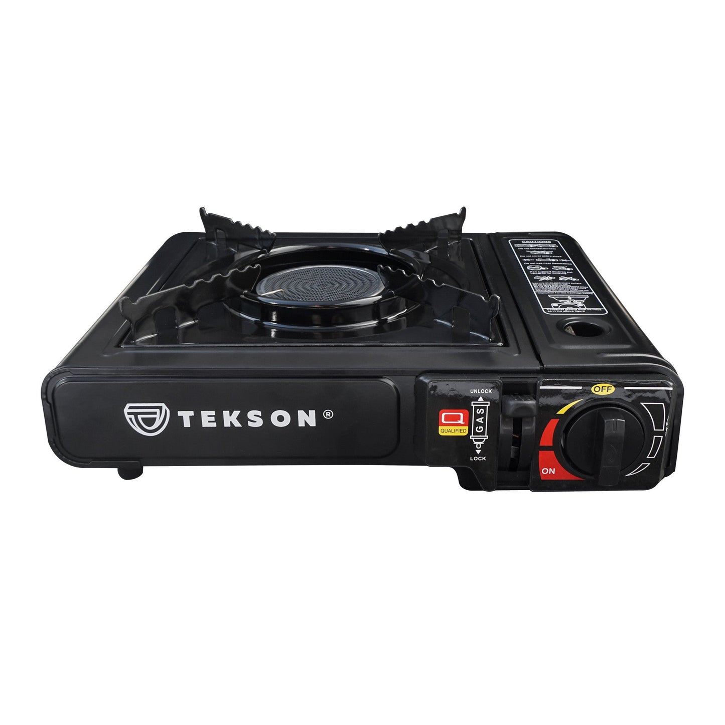 Fornello a Gas Portatile 2in1 / Bruciatore in ceramica | TEKSON 202099