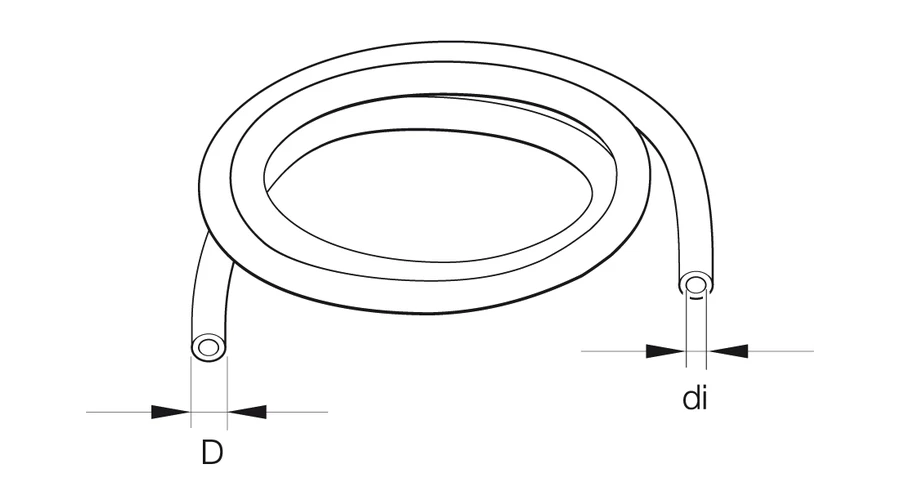 Tubo carburante Eberspächer 4 X 1,25 MM | 89031118