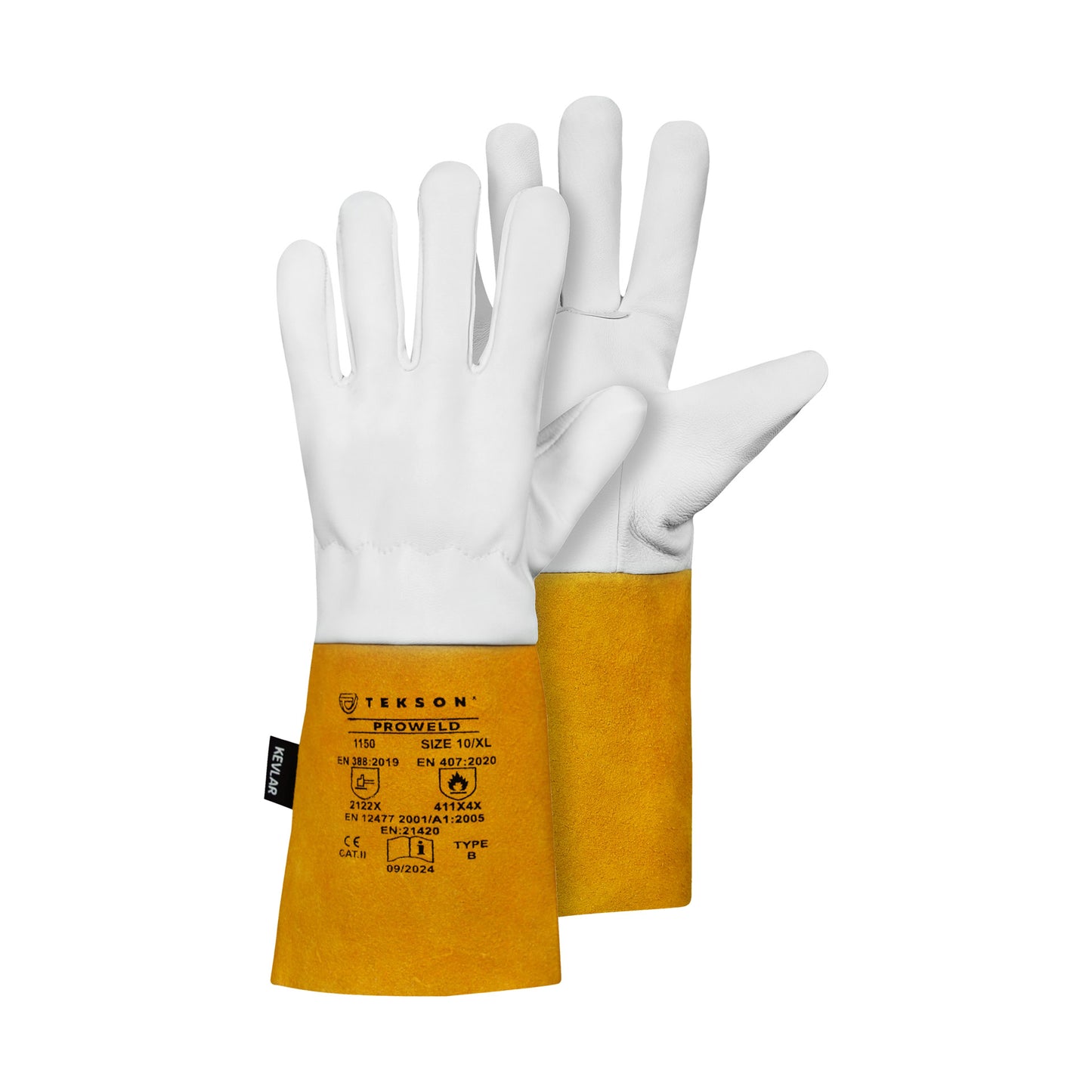 Guanti da saldatore Tekson, 6 paia | PROWELD