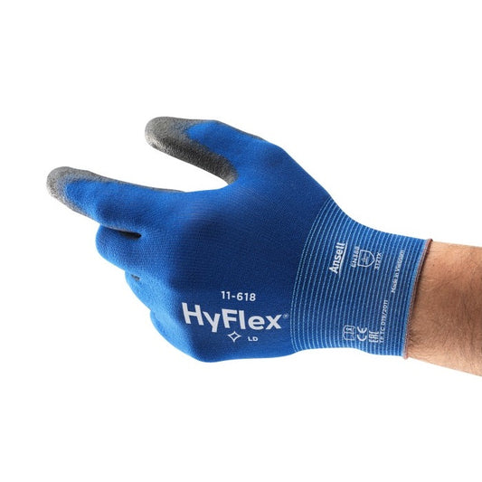 Guanti da montaggio Ansell HyFlex, 12 paia | 11-618