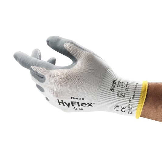 Guanti da montaggio Ansell HyFlex, traspiranti, 12 paia | 11-800