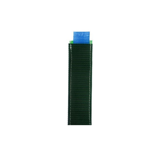 Tubo protettivo verde tessile con borchie in gomma Tekson 75 CM per cinture a 3 punti | 182098