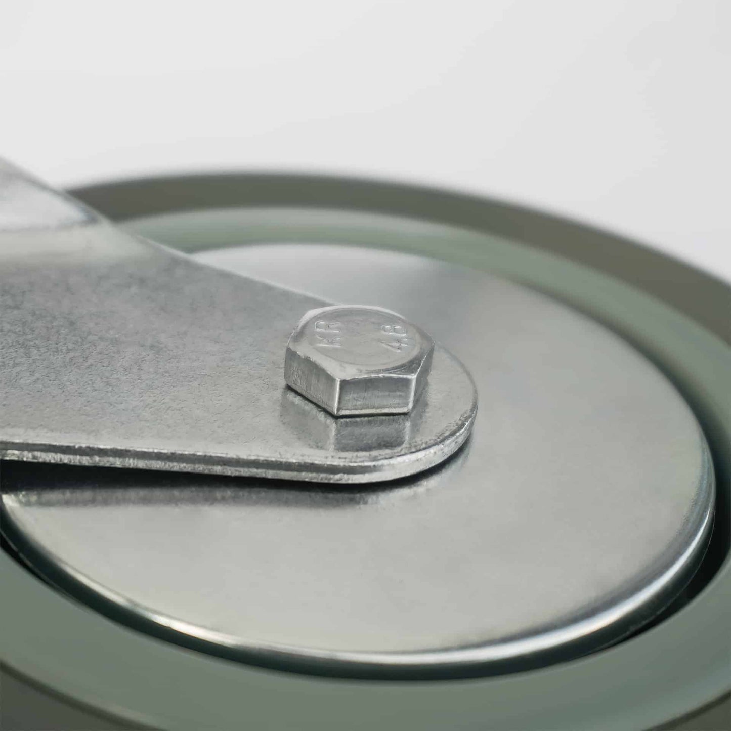 Ø 75 mm | Ruota girevole con freno Battistrada in gomma Fissaggio a vite Cuscinetto a strisciamento Capacità di carico 50 kg | 3064-75