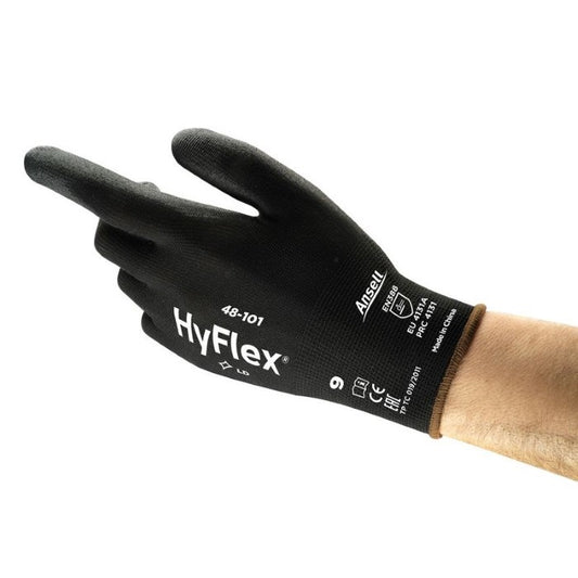 Guanti da montaggio in PU Ansell HyFlex, 12 paia | 48-101