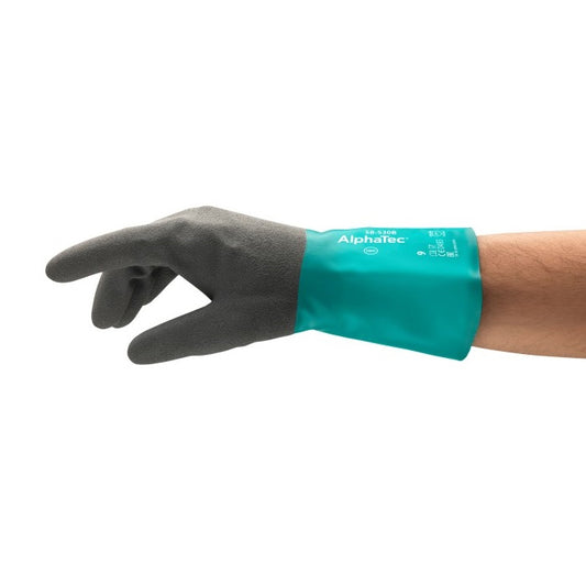 Guanti di protezione chimica Ansell AlphaTec, in nitrile, 12 paia | 58-530B