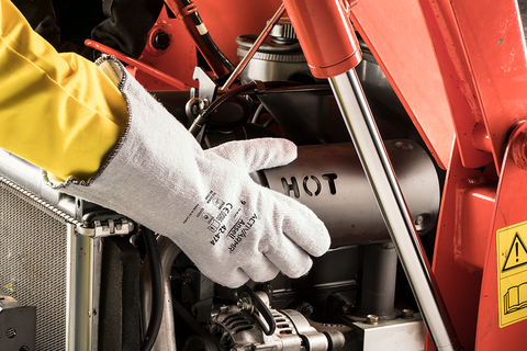 Guanti da lavoro Ansell ActivArmr, resistenti al calore, 12 paia | 42-474