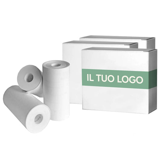 Rotolini per tachigrafo digitale (3x8m) personalizzati con il tuo logo